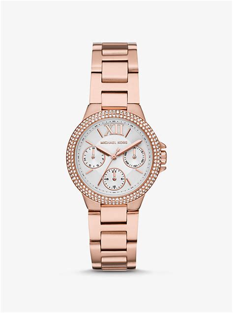 michael kors mini camille rose gold|Mini Camille Pavé Rose Gold.